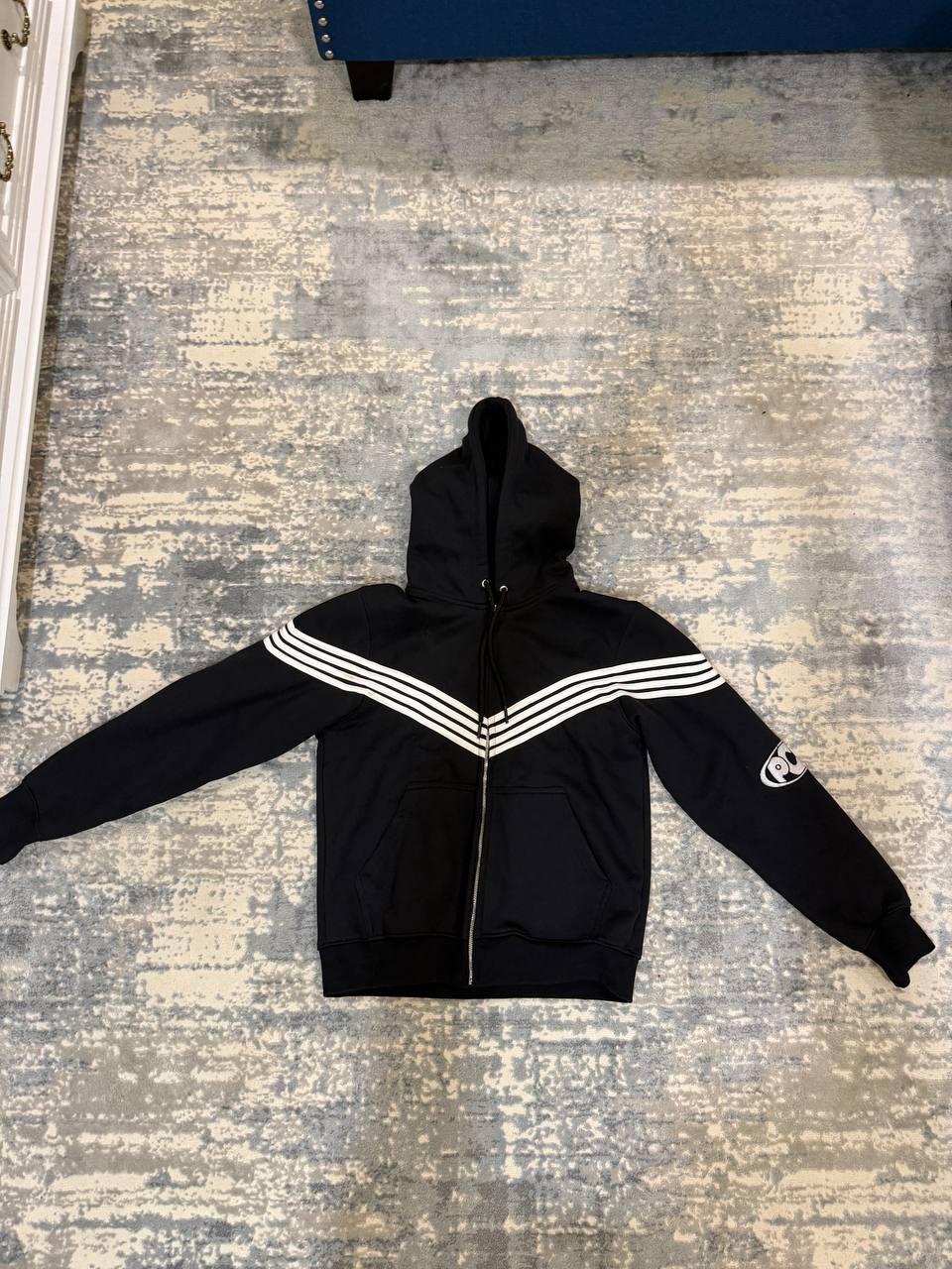PCD Black Zip-up Hoodie