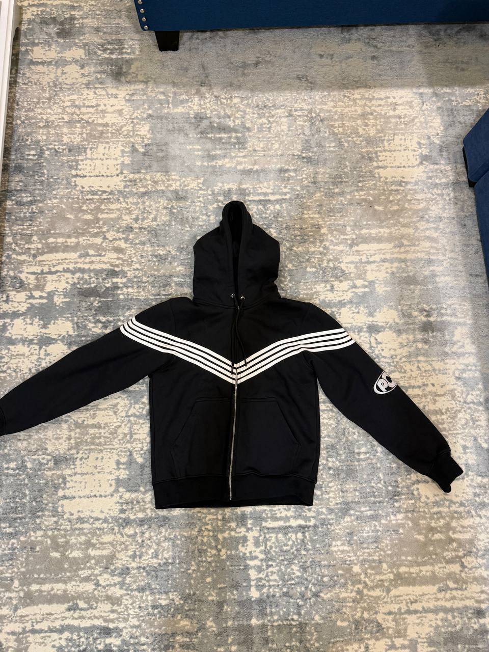 PCD Black Zip-up Hoodie